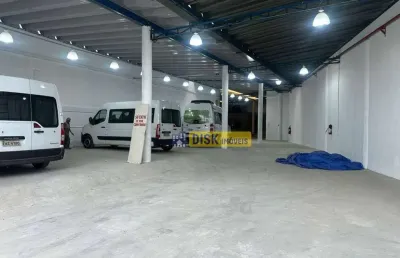 Galpão para alugar, 863 m² por r$ 17.700,00/mês - paraíso - santo andré/sp
