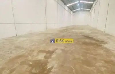 Galpão para alugar, 715 m² por r$ 24.626/mês - vila sacadura cabral - santo andré/sp