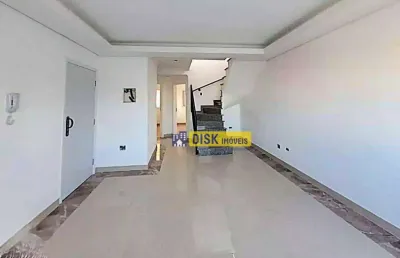 Cobertura com 3 dormitórios à venda, 107 m² por r$ 555.000,00 - campestre - santo andré/sp