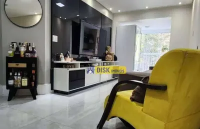 Apartamento com 3 dormitórios à venda, 82 m² por r$ 650.000,00 - baeta neves - são bernardo do campo/sp