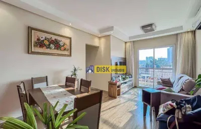 Apartamento com 3 dormitórios à venda, 75 m² por r$ 450.000 - vila dusi - são bernardo do campo/sp