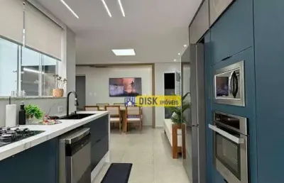 Cobertura com 2 dormitórios à venda, 82 m² por r$ 696.000 - jardim bela vista - santo andré/sp