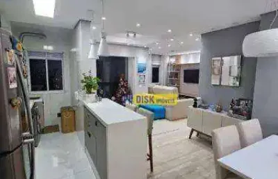 Cobertura com 2 dormitórios à venda, 72 m² por r$ 610.000 - centro - são bernardo do campo/sp