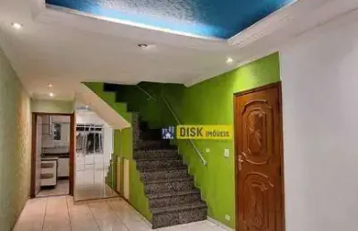 Sobrado com 3 dormitórios, 2 vagas e planejados – 149 m² – vila euro, são bernardo do campo