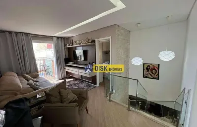 Cobertura com 4 dormitórios à venda, 153 m² por r$ 1.560.000,00 - centro - são bernardo do campo/sp