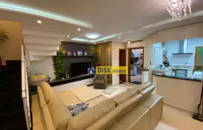 Sobrado com 3 dormitórios à venda, 165 m² por r$ 890.000 - assunção - são bernardo do campo/sp