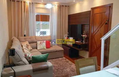 Sobrado com 2 dormitórios à venda, 122 m² por r$ 690.000,00 - assunção - são bernardo do campo/sp