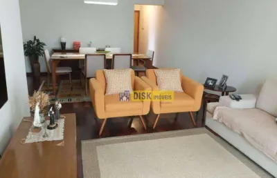 Apartamento amplo com 3 dormitórios e 2 vagas no centro de são bernardo do campo