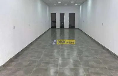 Salão para alugar, 100 m² por r$ 4.820,00/mês - rudge ramos - são bernardo do campo/sp