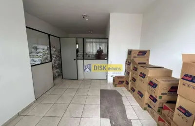 Sala comercial com divisórias – 20 m² – bairro demarchi, são bernardo do campo