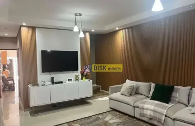 Sobrado com piscina e espaço gourmet à venda – 3 dormitórios na vila euclides, são bernardo do campo