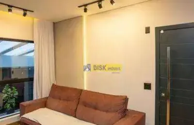 Sobrado com 2 dormitórios, quintal e 2 vagas – 155 m² – bairro assunção, são bernardo do campo