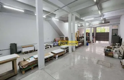 Galpão com 340m², mezanino e piso novo – rudge ramos – são bernardo do campo