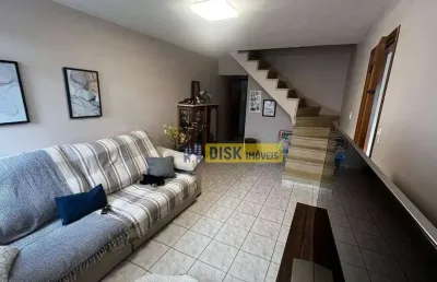 Sobrado com 3 dormitórios à venda, 110 m² por r$ 860.000,00 - assunção - são bernardo do campo/sp