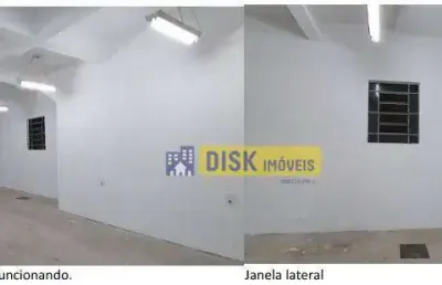 Salão para alugar, 100 m² por r$ 4.410,00/mês - baeta neves - são bernardo do campo/sp
