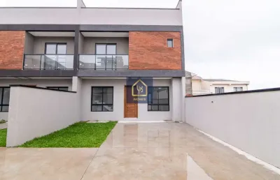 Sobrado triplex com 3 dormitórios (1 suite) à venda. são 145,00 m² por r$ 652.000 no bairro xaxim em curitiba/pr