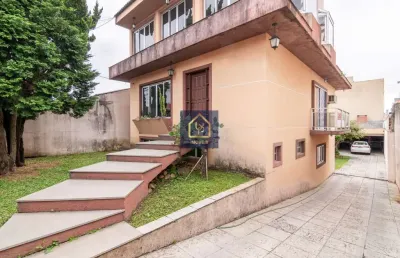 Casa com 4 dormitórios (1 suíte) à venda. são 320 m² privativos por r$ 1.416.000 no bairro capão raso em curitiba/pr