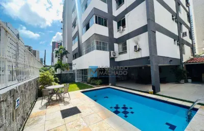 Apartamento à venda, 160 m² por r$ 590.000,00 - meireles - fortaleza/ce
