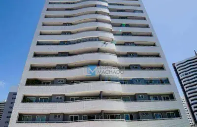 Apartamento com 2 dormitórios à venda, 130 m² por r$ 1.040.000,00 - cocó - fortaleza/ce