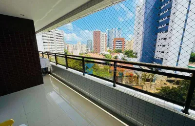Apartamento com 3 dormitórios à venda, 123 m² por r$ 1.350.000 - cocó - fortaleza/ce