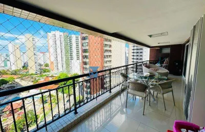 Apartamento com 3 dormitórios à venda, 165 m² por r$ 1.890.000,00 - cocó - fortaleza/ce