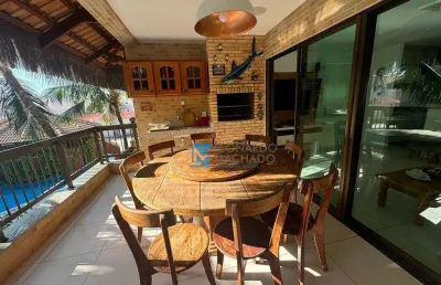 Apartamento com 3 dormitórios à venda, 90 m² por r$ 850.000 - porto das dunas - aquiraz/ce