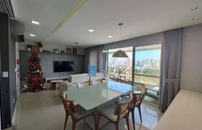Apartamento com 3 dormitórios à venda, 109 m² por r$ 1.150.000 - guararapes - fortaleza/ce