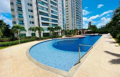 Apartamento com 3 dormitórios à venda, 133 m² por r$ 1.380.000 - guararapes - fortaleza/ce