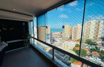 Apartamento com 3 dormitórios à venda, 179 m² por r$ 920.000 - praia de iracema - fortaleza/ce