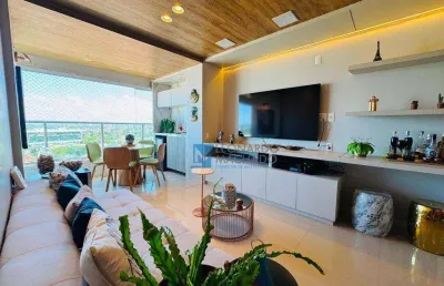 Apartamento com 3 dormitórios à venda, 110 m² por r$ 1.190.000 - guararapes - fortaleza/ce