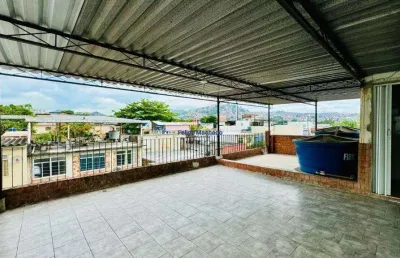 Casa à venda em rio de janeiro, inhaúma, com 2 quartos, com 180 m²