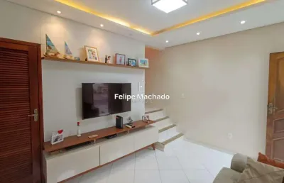 Casa duplex moderna em marechal hermes – pronta para morar! com 2 quartos, com 68 m²