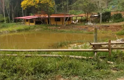 Sítio em condomínio á venda no clube dos oficiais em suzano/sp