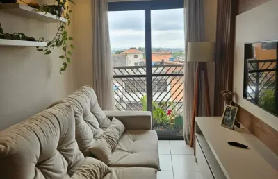 Lindo apartamento a venda com 3 dorm, 1 vaga em suzano/sp.