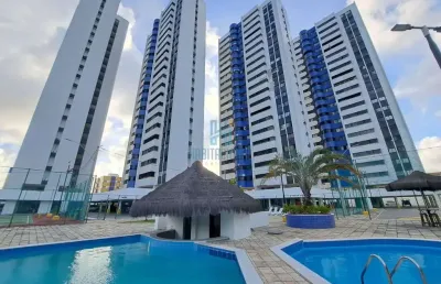 Apartamento com 3 quartos à venda na praia de genipabu, 1, ponta negra, natal por r$ 550.000