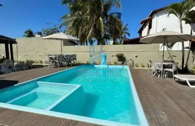 Casa em condomínio fechado com 3 quartos à venda na beira-mar, 1, praia de tabatinga, nísia floresta por r$ 365.000