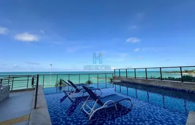 Apartamento com 4 quartos para alugar na pinto martins, 1025, areia preta, natal por r$ 11.000
