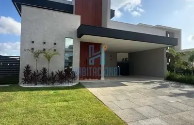 Casa em condomínio fechado com 3 quartos à venda na rn-313, 313, cajupiranga, parnamirim por r$ 1.500.000
