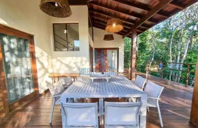 Casa em condomínio fechado com 3 quartos à venda na rua das gameleiras, 861, centro, tibau do sul por r$ 1.200.000