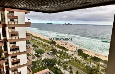 Apartamento duplex com 4 dormitórios à venda, 305 m² por r$ 5.900.000,00 - barra da tijuca - rio de janeiro/rj