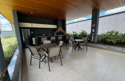 Apartamento para locação no condomínio jk jardins com 2 dormitórios