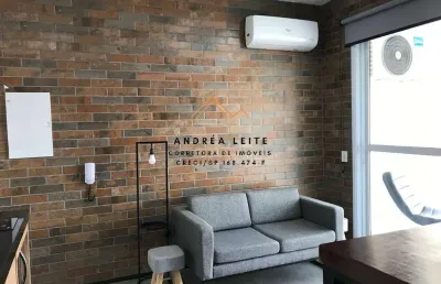 Studio mobiliado para locação no condomínio liberty home, jardim faculdade