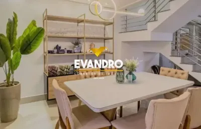 Casa em condomínio para venda em cuiabá, santa cruz, 3 dormitórios, 1 suíte, 2 banheiros, 2 vagas