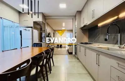 Casa em condomínio para venda em cuiabá, jardim florianópolis, 3 dormitórios, 1 suíte, 3 banheiros, 2 vagas