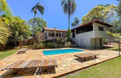 Chácara com 6 dormitórios à venda, 2450 m² por r$ 1.350.000,00 - jardim brogotá - atibaia/sp