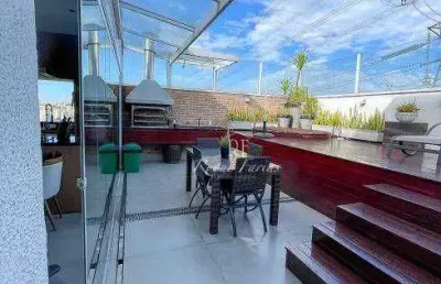 Cobertura à venda, 180 m² por r$ 1.490.000,00 - vila são francisco - são paulo/sp