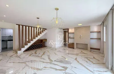 Cobertura com 3 dormitórios, 233 m² - venda por r$ 2.150.000,00 ou aluguel por r$ 12.930,00/mês - vila são francisco - são paulo/sp