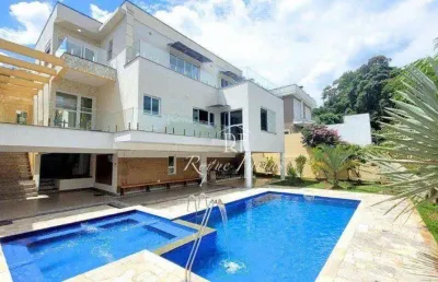 Sobrado com 4 dormitórios à venda, 381 m² por r$ 2.300.000,00 - granja viana - cotia/sp