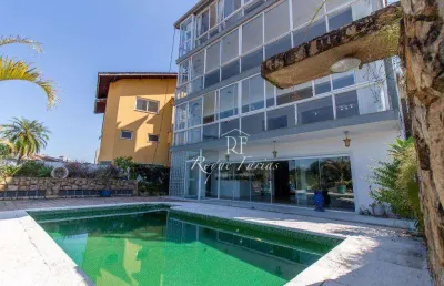 Sobrado com 5 dormitórios à venda, 700 m² por r$ 3.000.000,00 - ganja viana - cotia/sp