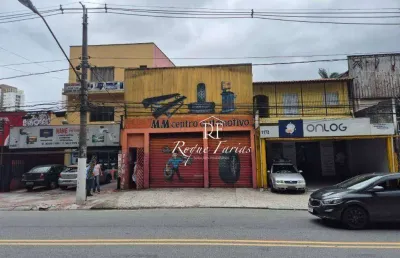 Galpão com mezanino para alugar, 188 m² por r$ 6.429/mês - umuarama - osasco/sp